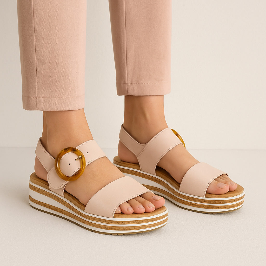 LE SANSA GUARD BLUSH Women Sandals - Zeke Collection NZ