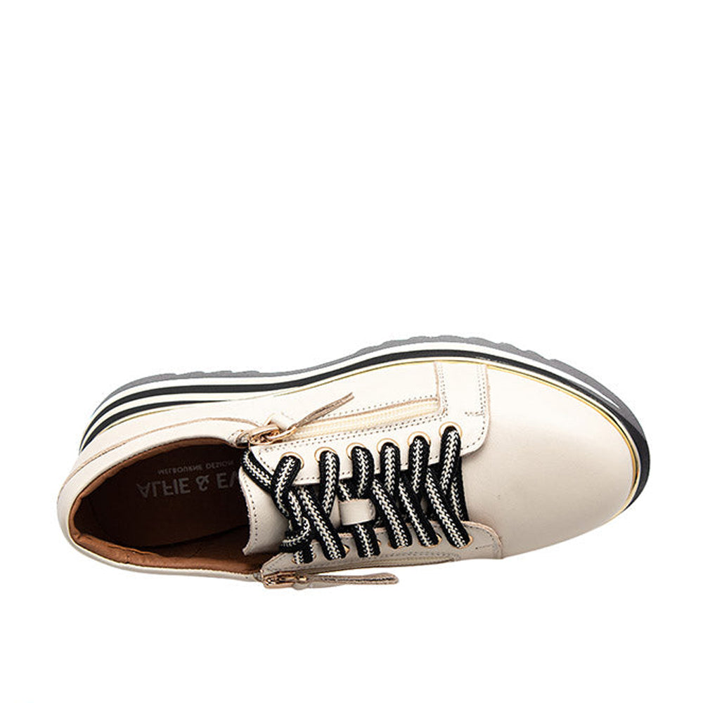 ALFIE & EVIE HOSTING CREAM Women Sneakers - Zeke Collection NZ