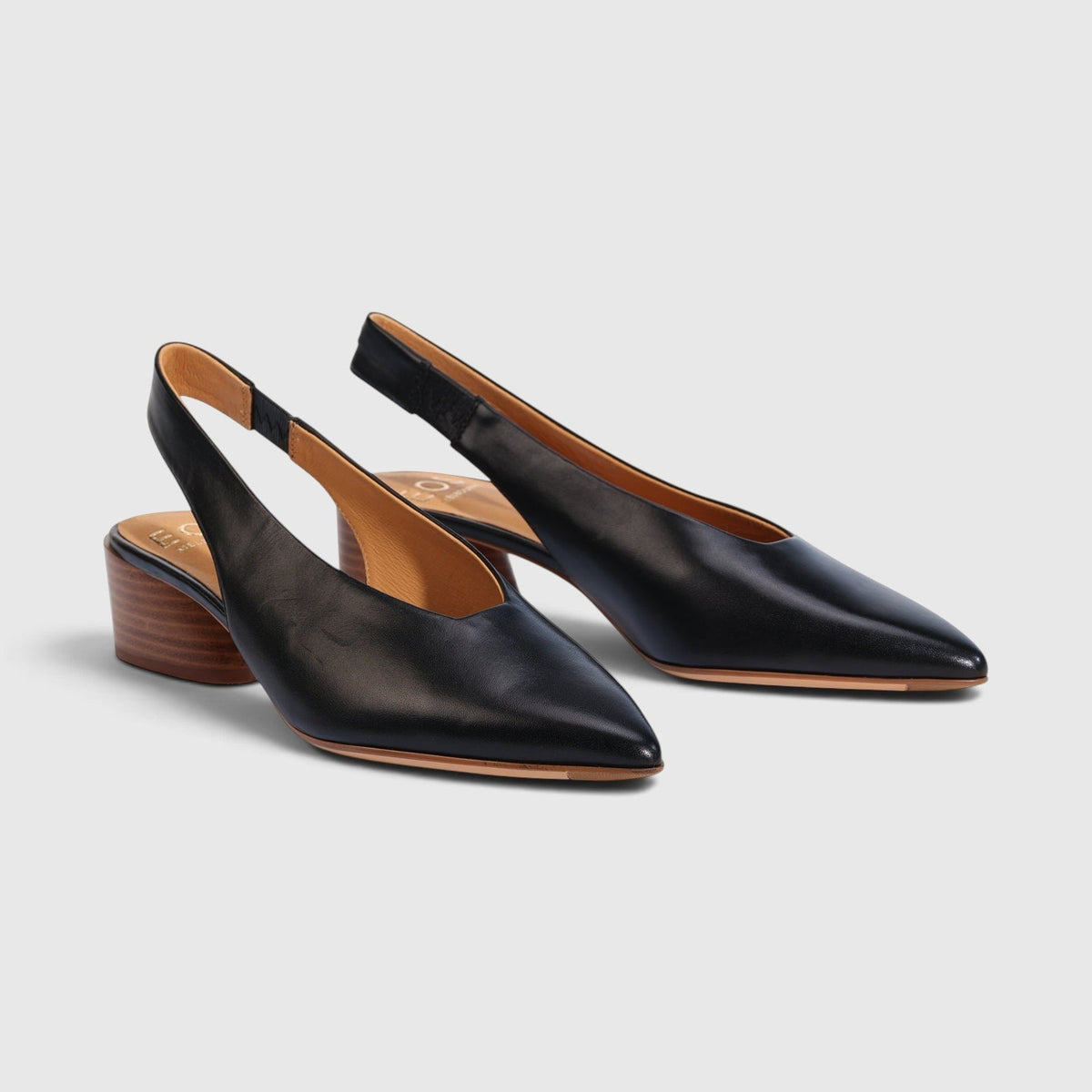 Eos Hatti black sandals with open toe design and ankle strap, stylish and comfortable footwear for casual wear