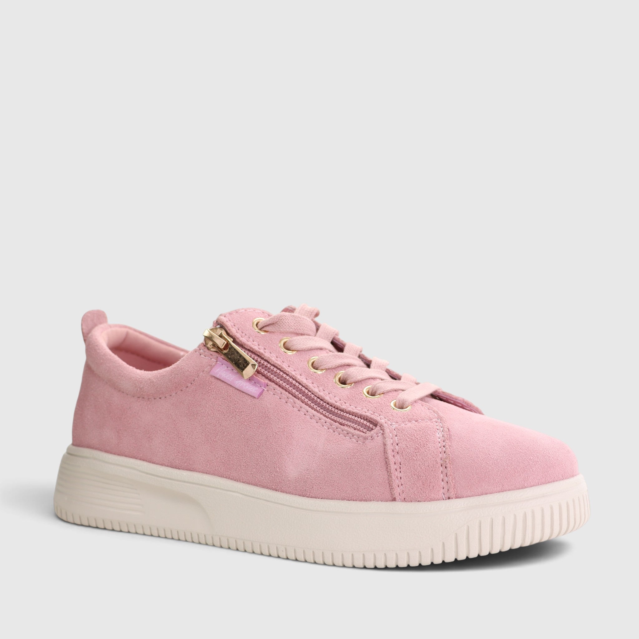 Pink NAKED ARCHES NELLY BABY sneakers with a sleek design and comfortable fit, suitable for casual wear.