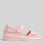 Pink NAKED ARCHES Happy Baby sandals with adjustable straps and cushioned soles, designed for comfortable, stylish little feet.