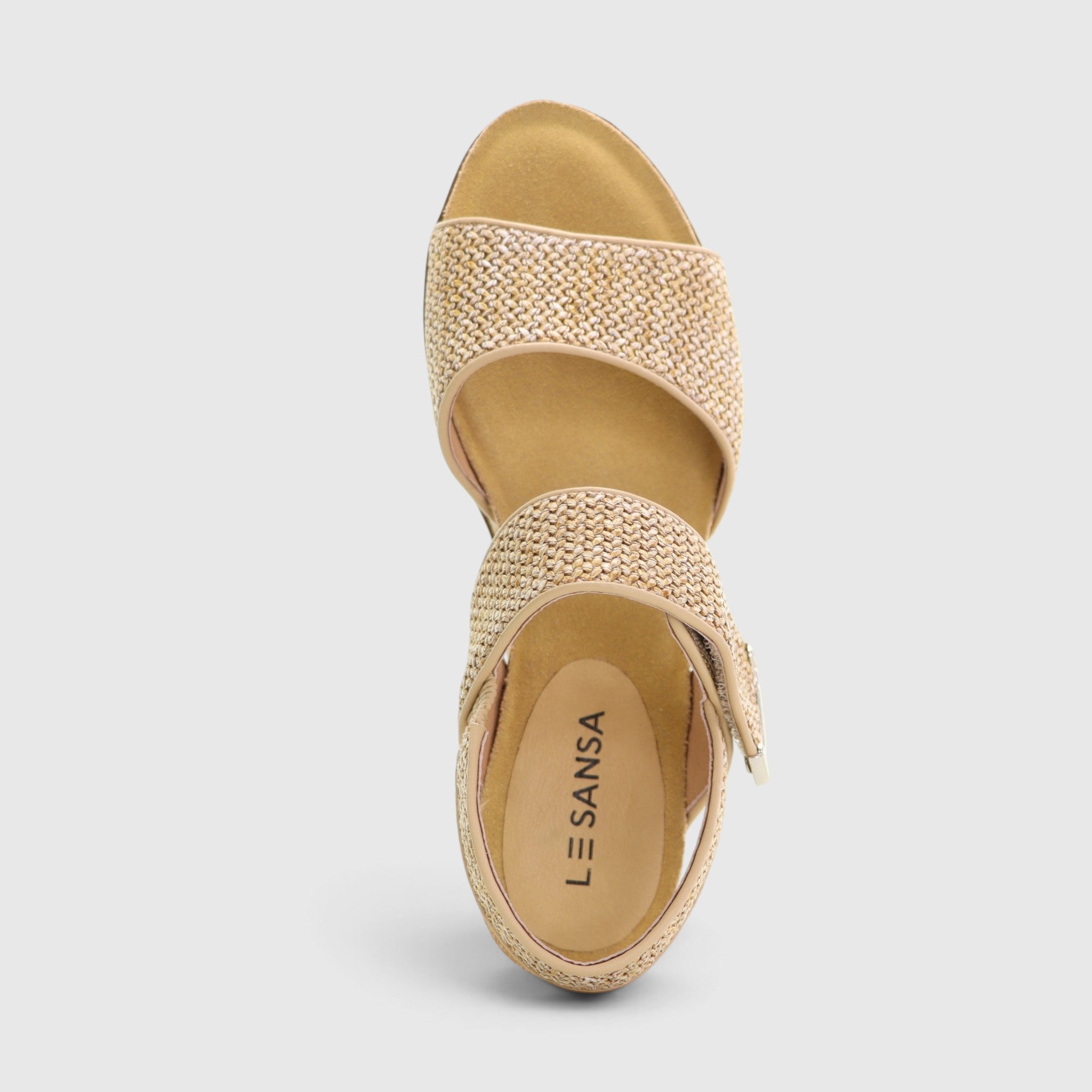 LE SANSA EVITA BEIGE RAFIA