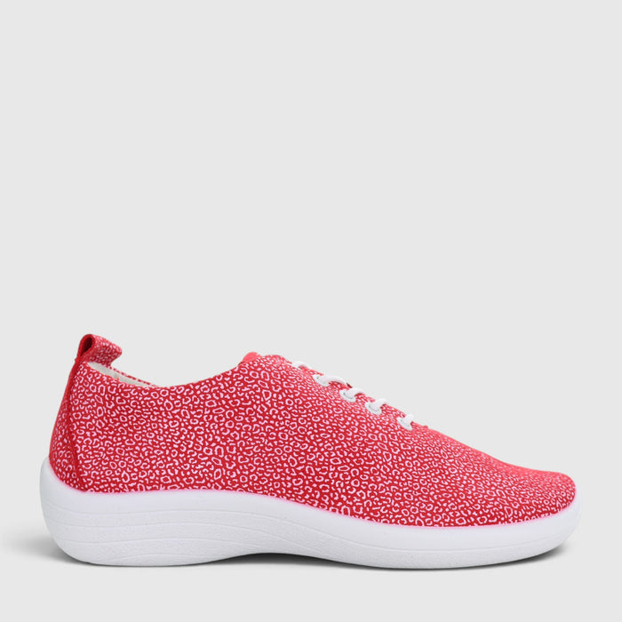 ARCOPEDICO LANIN RED LT GREY SOLE