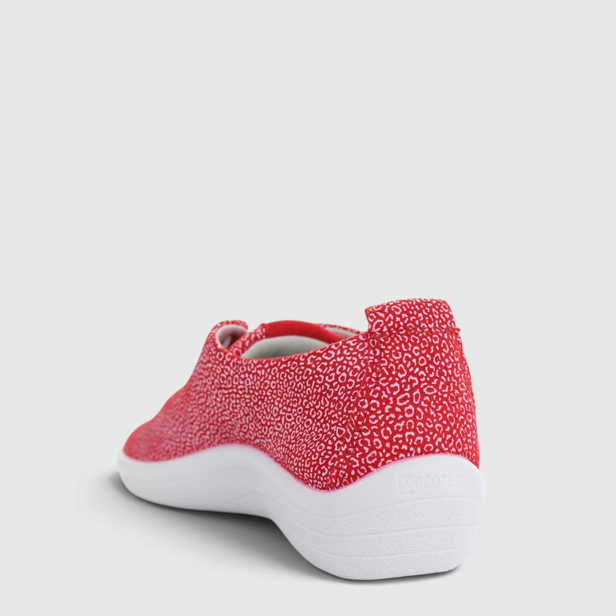 ARCOPEDICO LANIN RED LT GREY SOLE