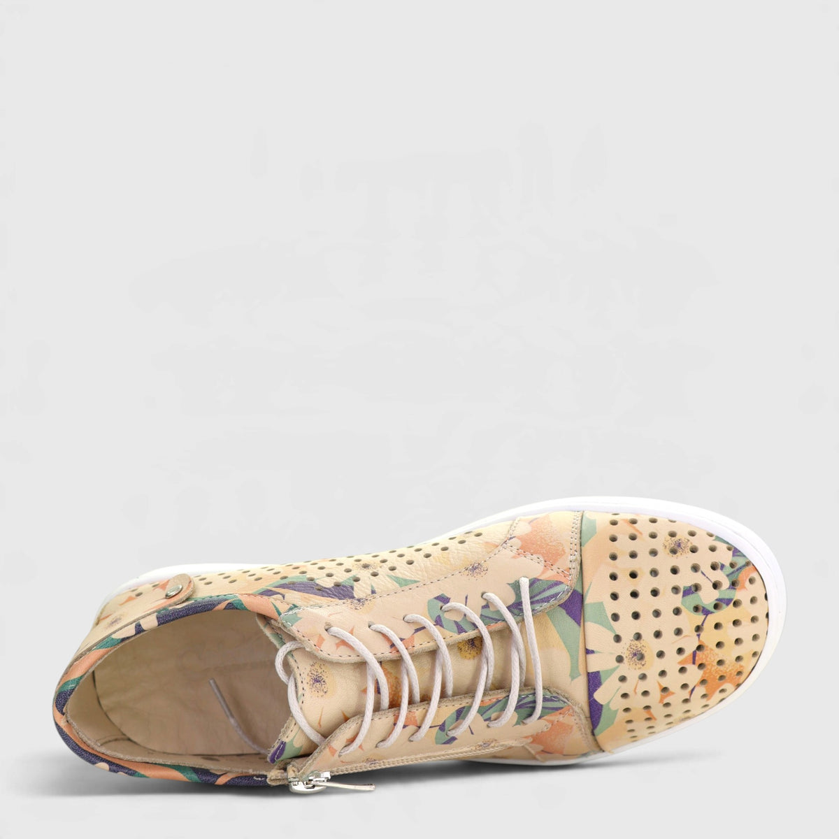 Cabello EG17 Floral sneakers featuring colorful floral design, comfortable casual footwear for everyday wear.