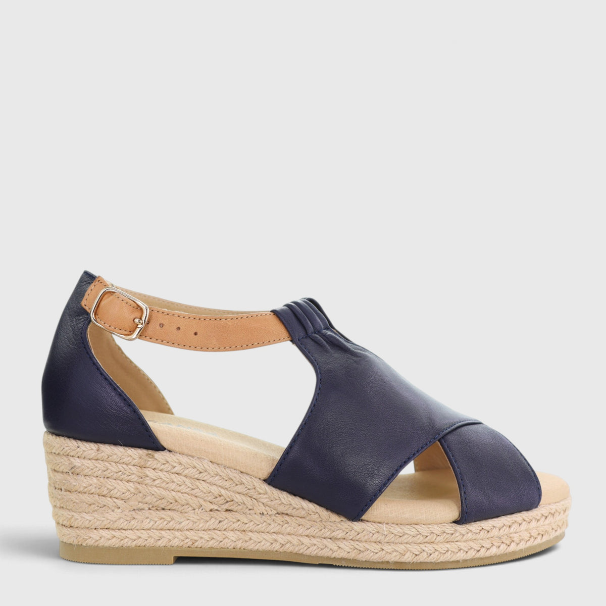 LE SANSA PERNIA NAVY/TAN