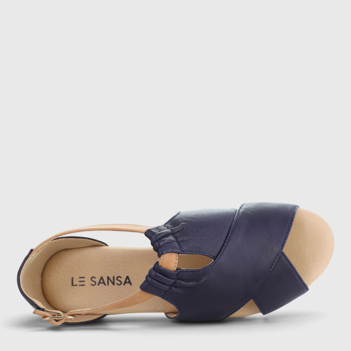 LE SANSA PERNIA NAVY/TAN