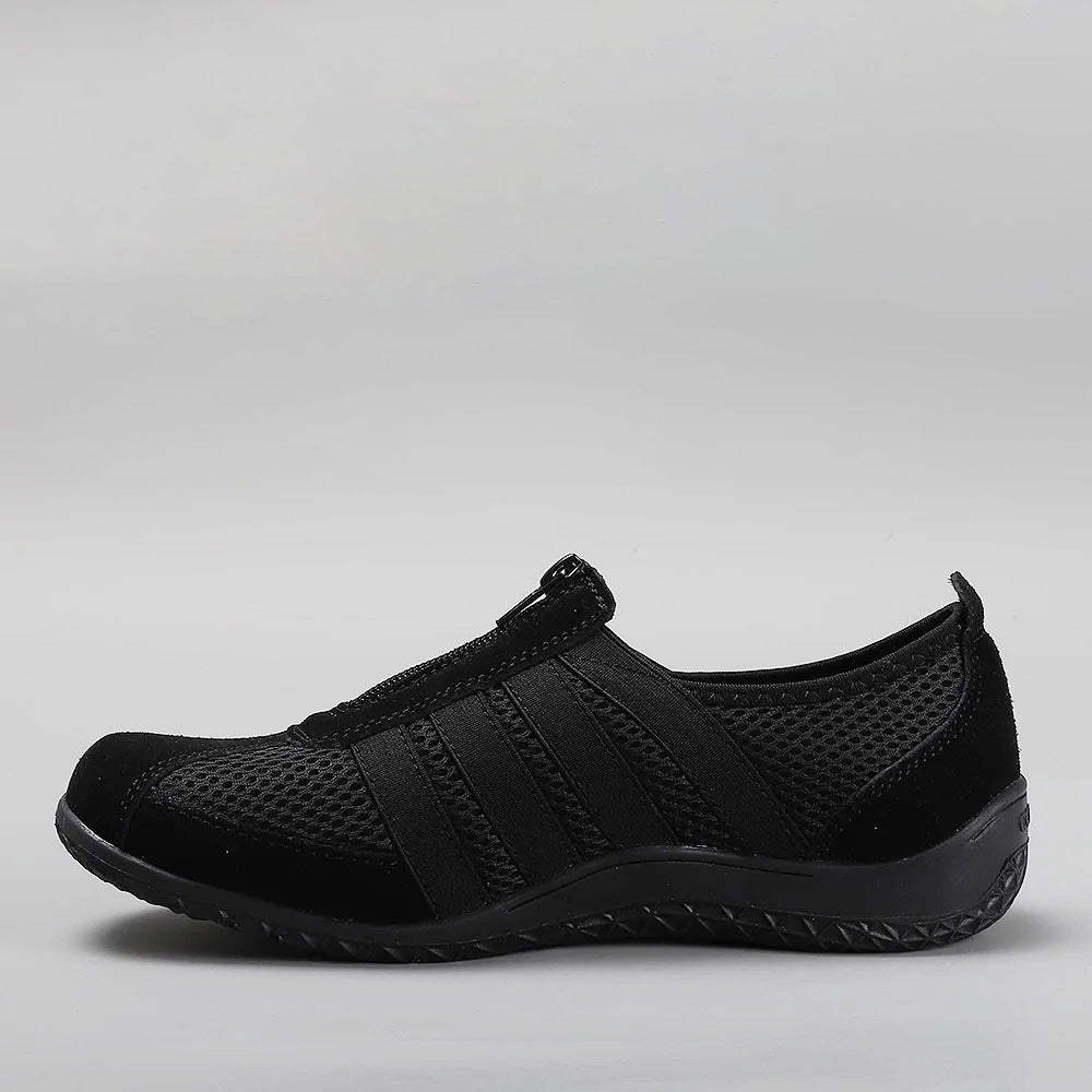 Casuals from CC Resorts in black, featuring a relaxed style and comfortable fit, shown in the JADA BLACK product image.