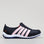 CC Resorts Jada casual shoes in navy and baby pink, side view showing stylish design and comfortable fit.