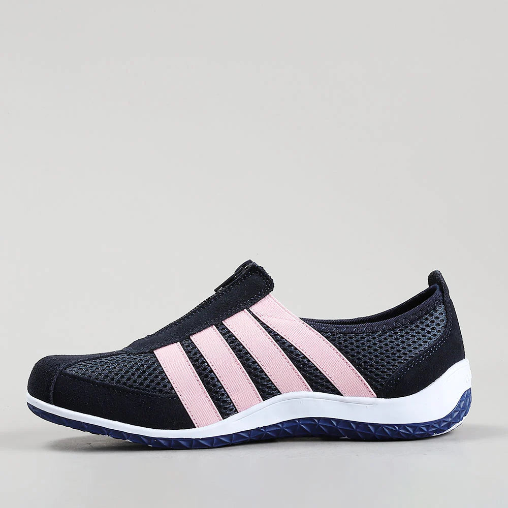 CC RESORTS JADA casuals in navy and baby pink, featuring stylish design and comfortable fabric, perfect for casual wear.