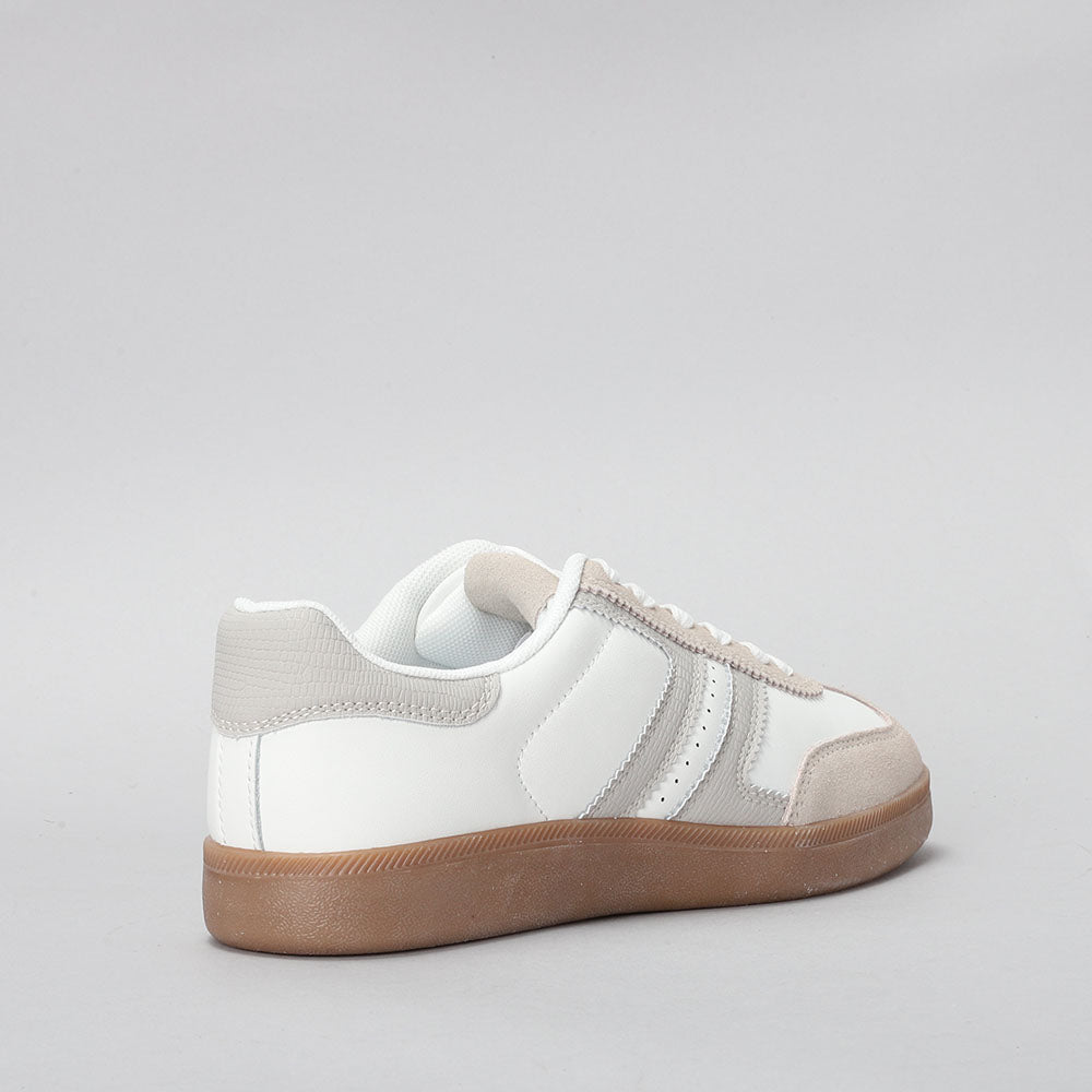LE SANSA JASPER WHITE LT GREY Women Sneakers - Zeke Collection NZ
