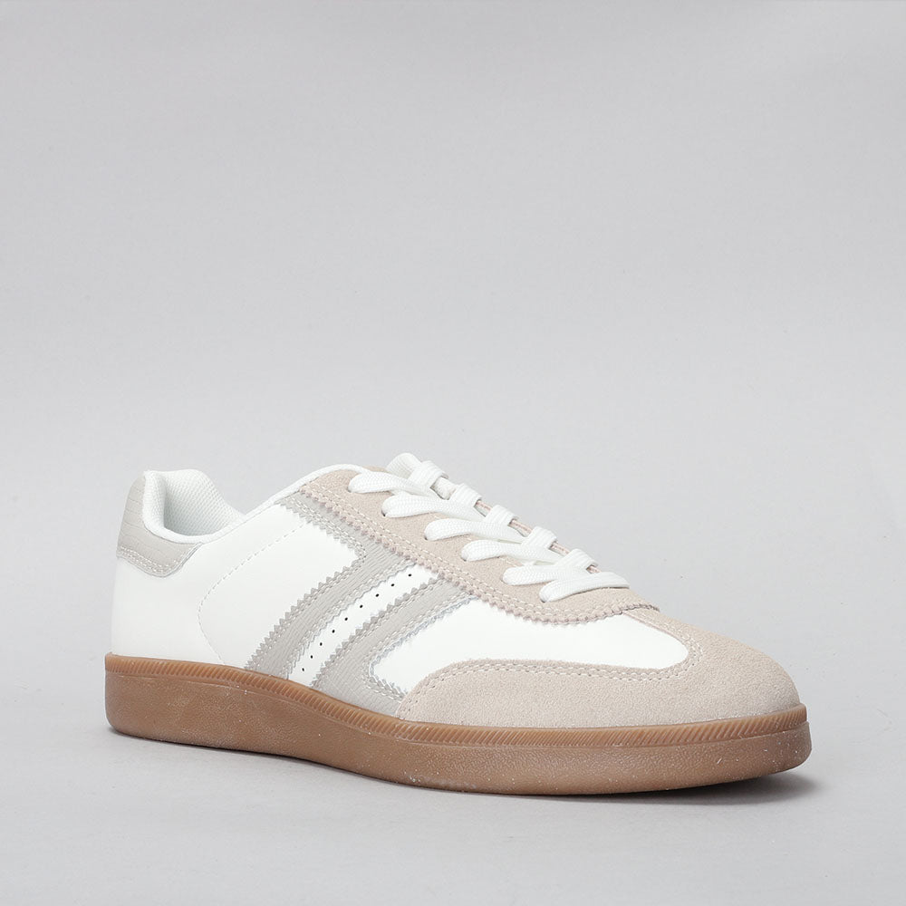 LE SANSA JASPER WHITE LT GREY Women Sneakers - Zeke Collection NZ