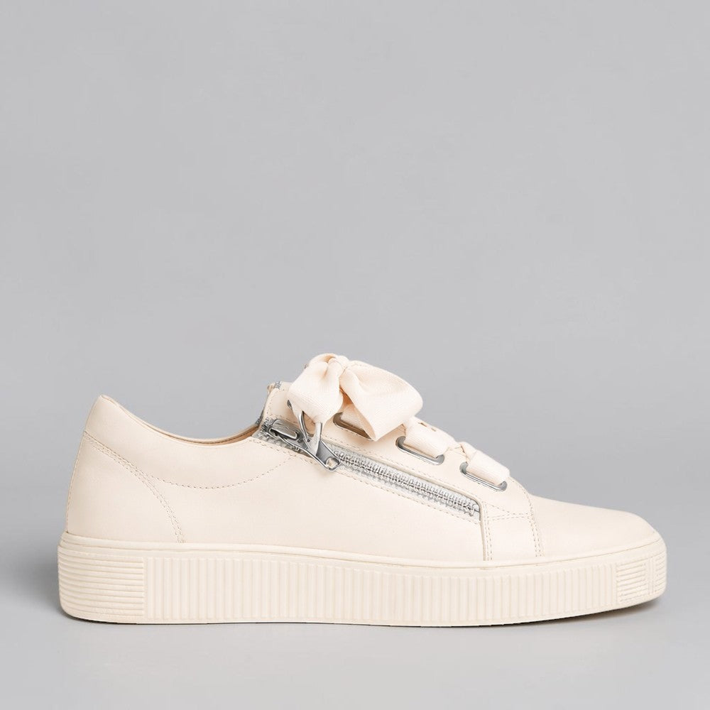 EOS JOVI BONE sneakers in white and beige with stylish design, featuring comfortable laces and trendy casual footwear.