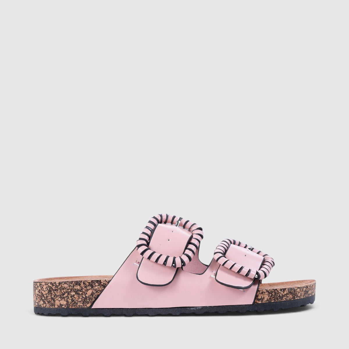 Pink Los Cabos Jirona slippers with soft fabric and comfortable design, ideal for cozy indoor wear.