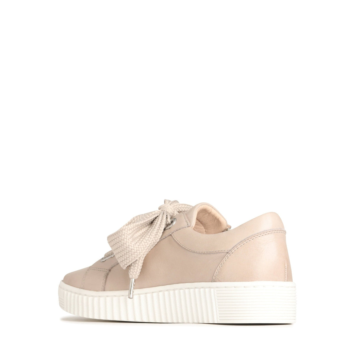 Eos Jovi Stone sneakers with stylish beige and white design, featuring comfortable interior and trendy casual footwear style.