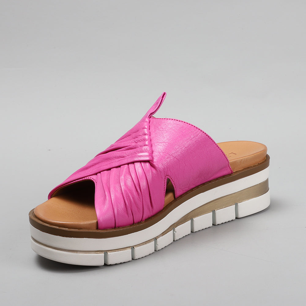 LE SANSA KHLOE HOT PINK Women Slip-ons - Zeke Collection NZ