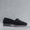Euroflex Koala black slippers, soft slip-on footwear with comfortable black fabric and casual design, perfect for indoor wear.