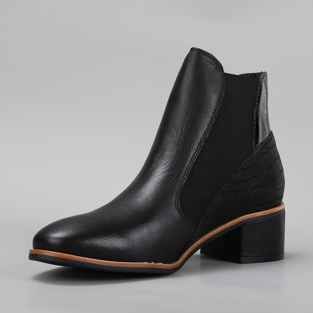 LESANSA REFRESH BLACK Women Boots - Zeke Collection NZ