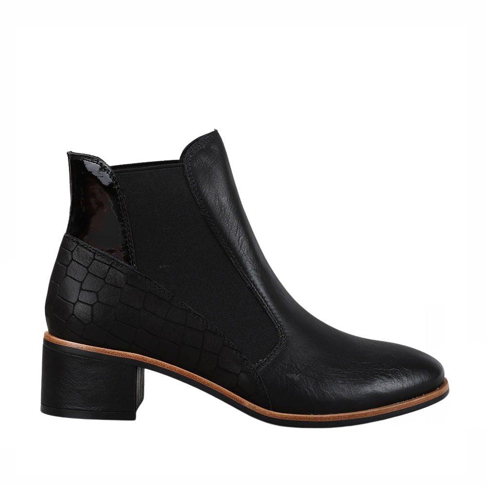 LESANSA REFRESH BLACK Women Boots - Zeke Collection NZ