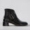 LE SANSA Andy black printed boots featuring stylish design and comfortable fit, perfect for casual or trendy outfits.