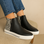 LE SANSA INDO BLACK SNOW PONY Women Boots - Zeke Collection NZ