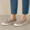 LE SANSA IZZY SILVER GREY Women Slip-ons - Zeke Collection NZ