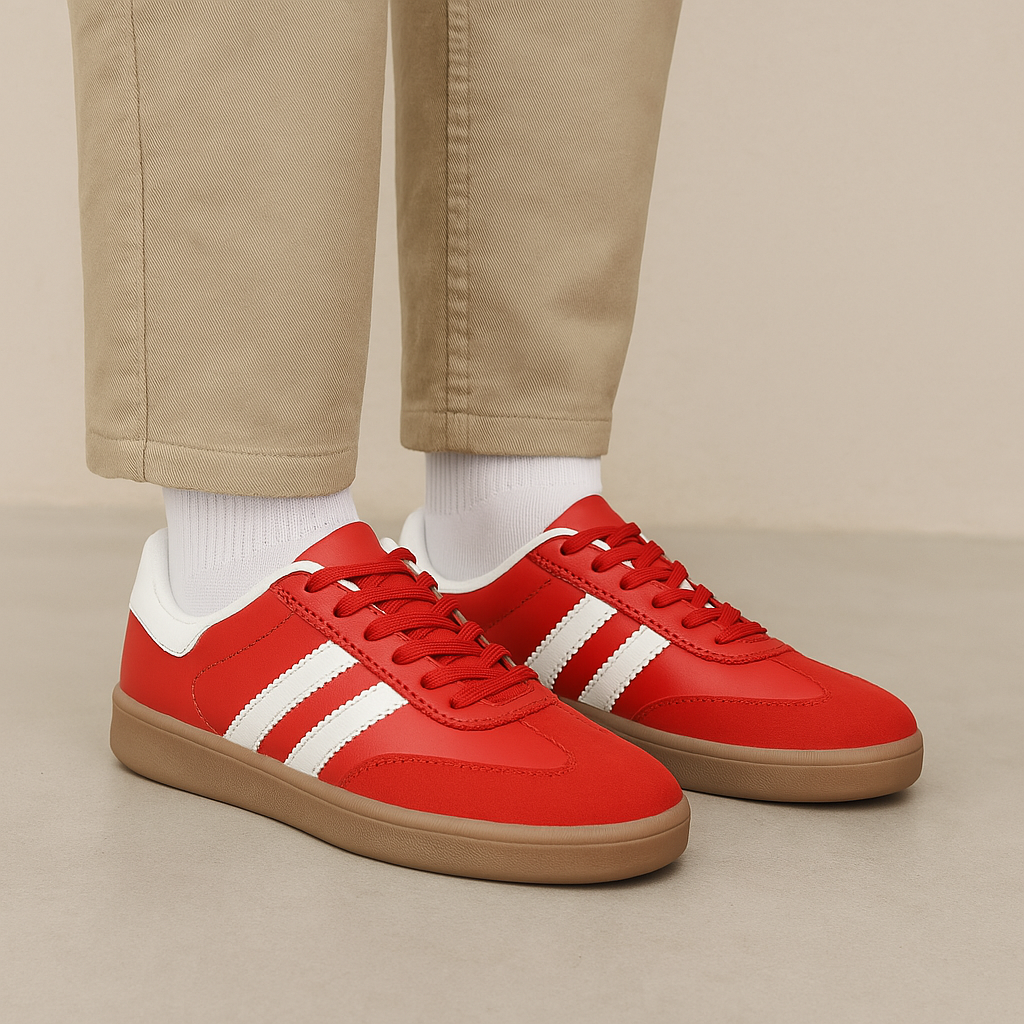 LE SANSA JASPER RED Women Sneakers - Zeke Collection NZ