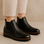 LE SANSA RALLY BLACK PRINT Women Boots - Zeke Collection NZ