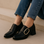 LE SANSA RICE BLACK PRINT Women Loafers - Zeke Collection NZ
