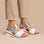 LE SANSA TESS WHITE SILVER Women Sandals - Zeke Collection NZ