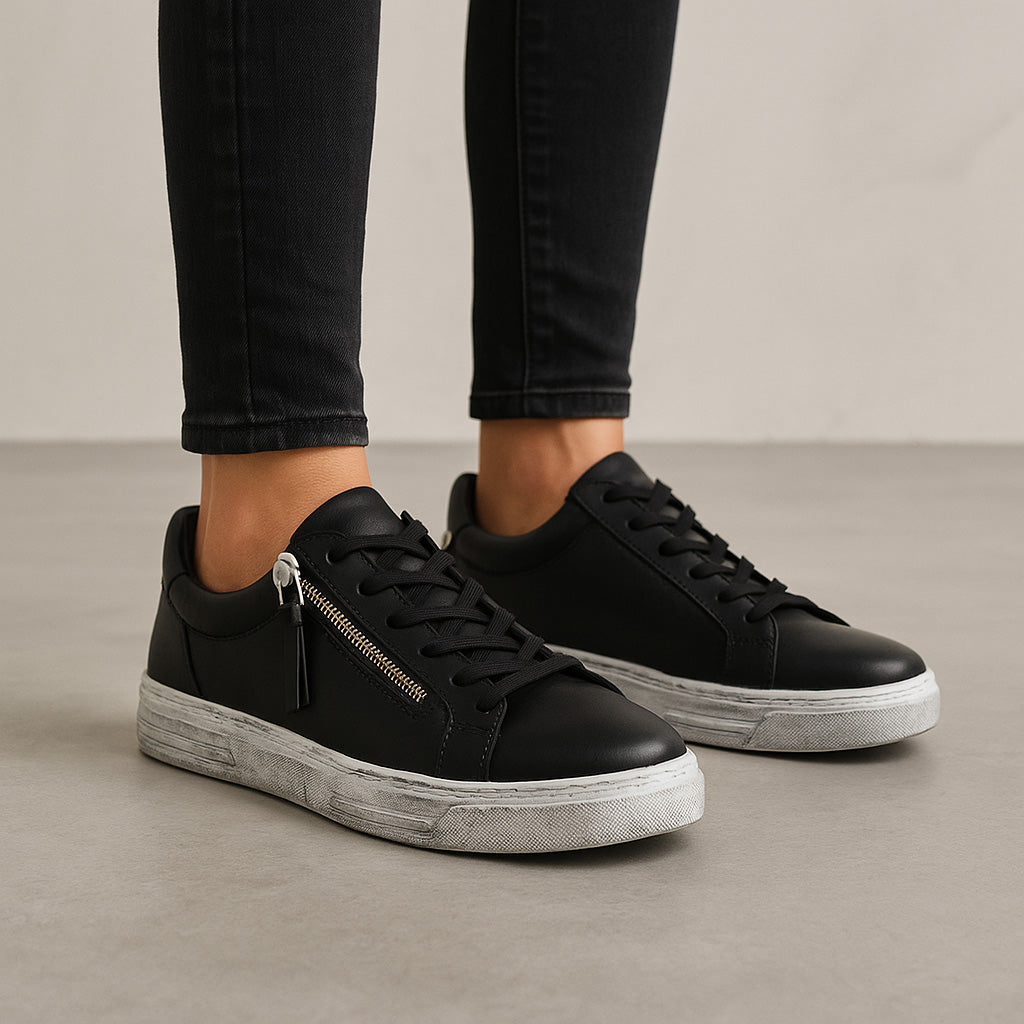 LE SANSA WARREN BLACK Women Sneakers - Zeke Collection NZ