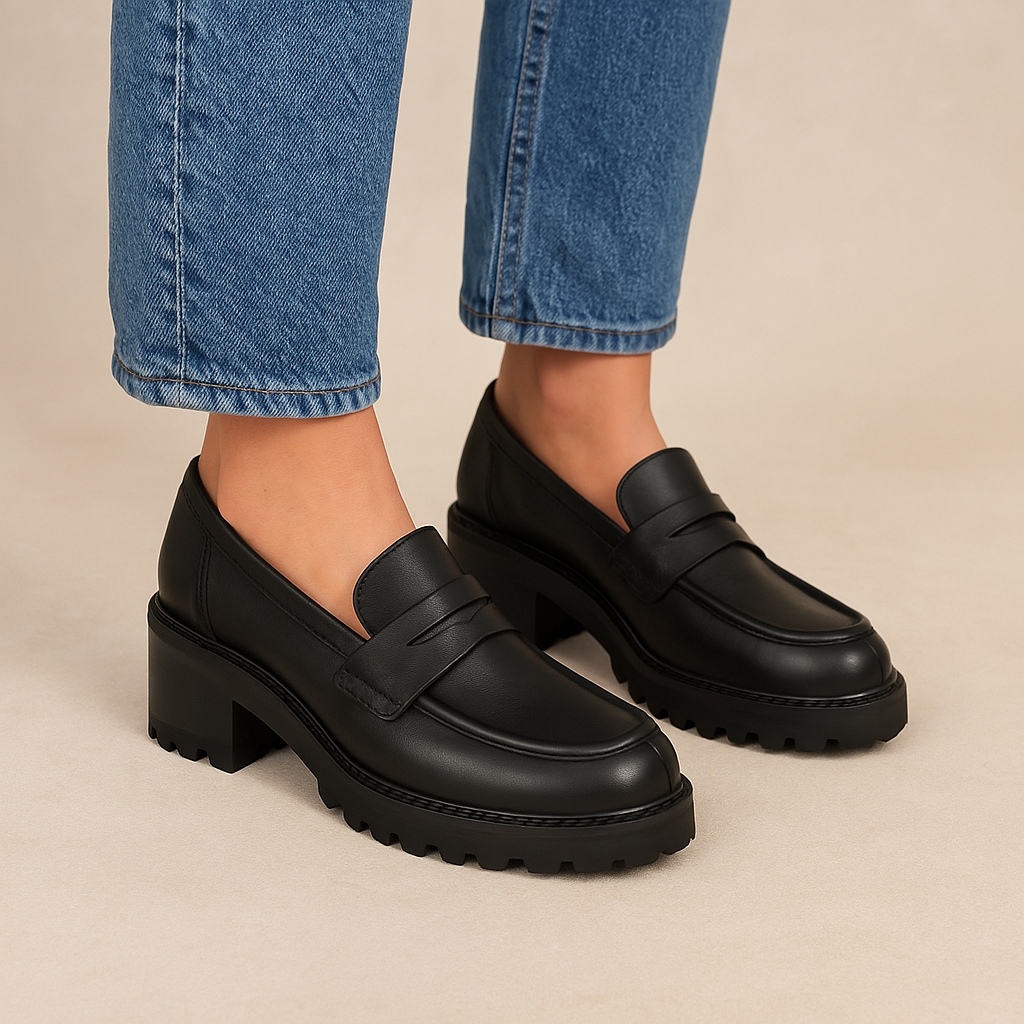LE SANSA ZOEY BLACK Women Casuals - Zeke Collection NZ