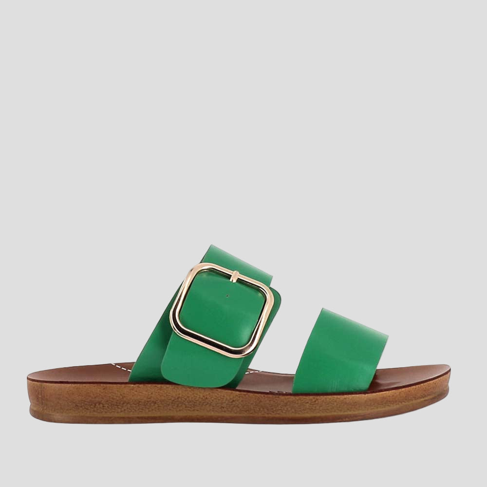 LOS CABOS DOTI EMERALD Women Flats - Zeke Collection NZ
