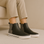 LE SANSA INDO BLACK LEOPARD Women Boots - Zeke Collection NZ