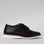 Black CC RESORTS Mona sneakers shown from the side, featuring sleek design and comfortable fit.