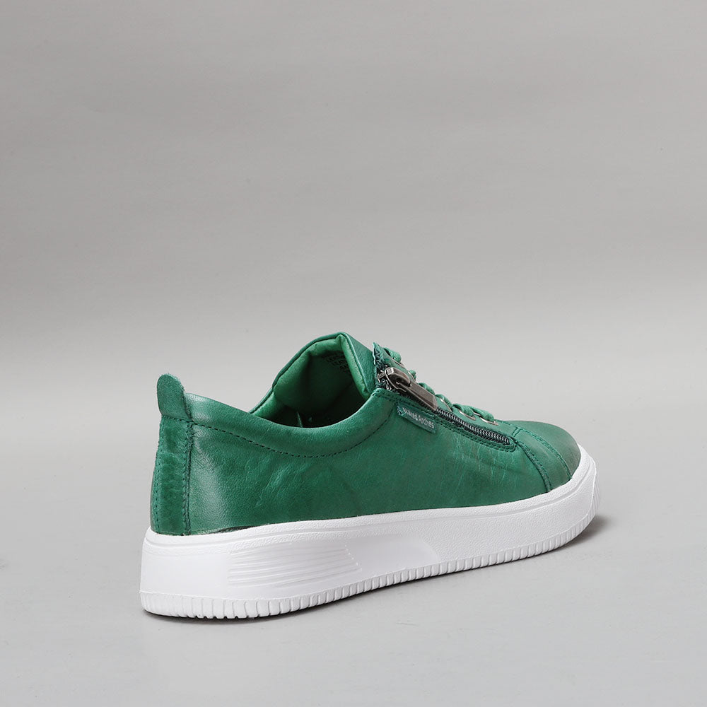 Naked Arches Nelly Jade sneakers featuring a stylish jade green design and comfortable casual fit.