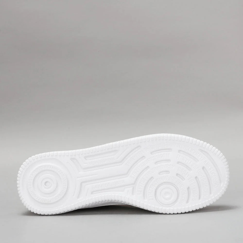Naked Arches Nelly Navy sneakers featuring a sleek design with navy and silver accents and durable rubber soles.