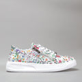NAKED ARCHES NOBLE WHITE FLORAL Women Sneakers - Zeke Collection NZ