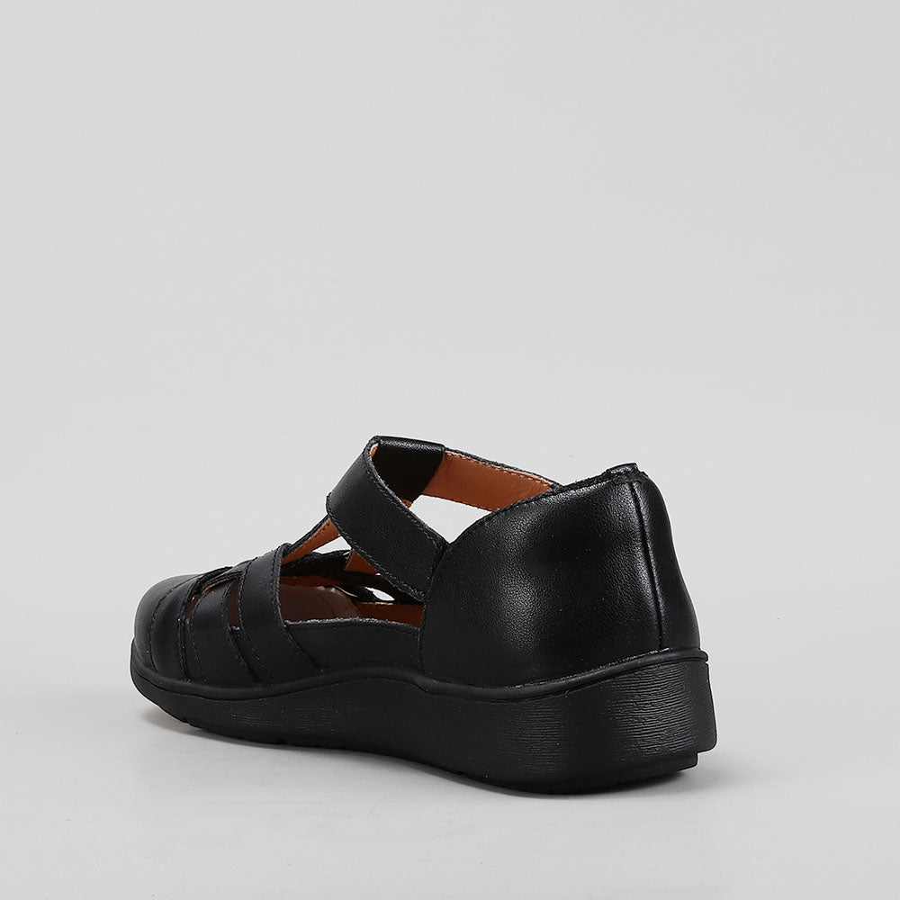 Black casuals from CC Resorts Nove collection, featuring a stylish design with a sleek black finish and comfortable fit