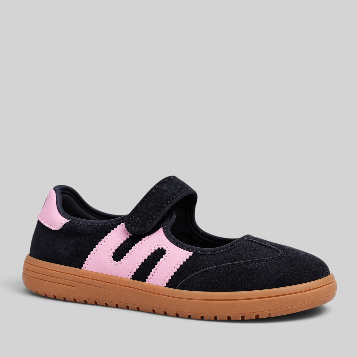 LE SANSA JULIETTE NAVY SUEDE / BABY PINK