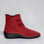 Arcopedico Paluma Cherry boots in black leather, featuring comfortable ankle design and stylish laces.