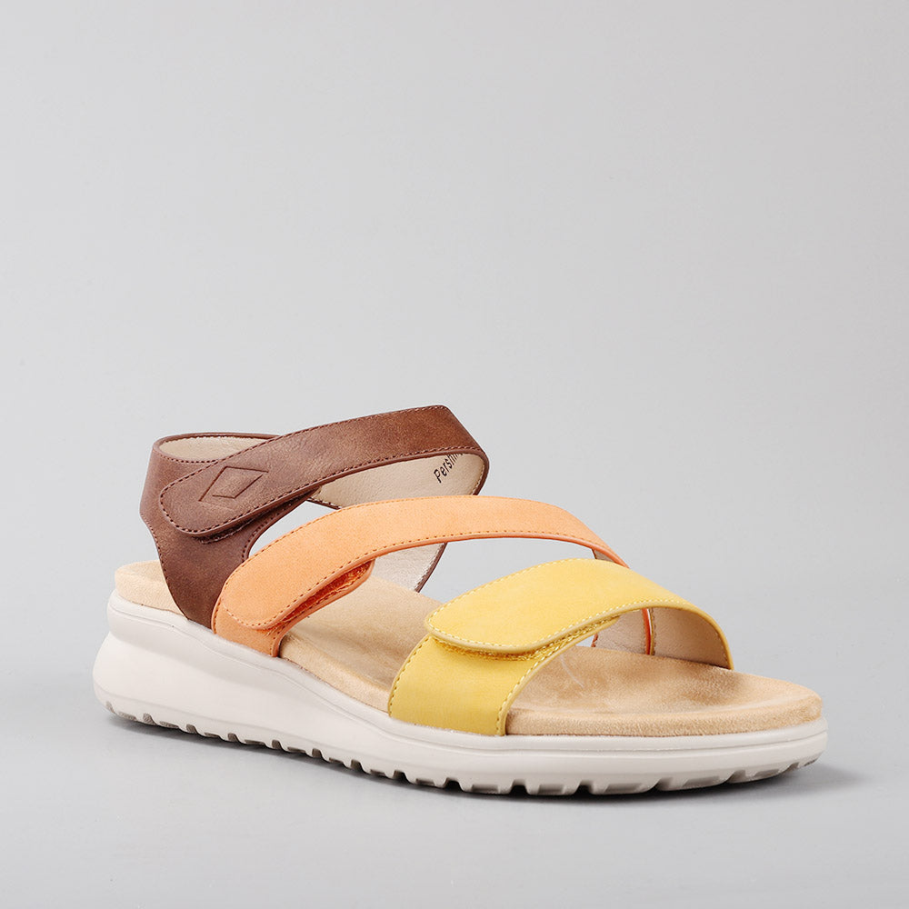 CC RESIRTS PERSHING MUSTARD/TAN/COFFEE