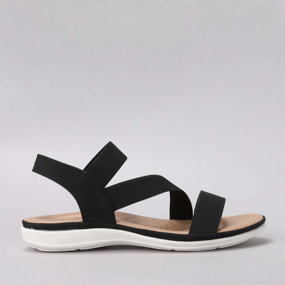 CC RESORTS QING BLACK Women Sandals - Zeke Collection NZ