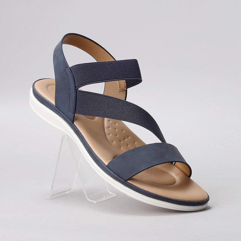 CC RESORTS QING NAVY Women Sandals - Zeke Collection NZ