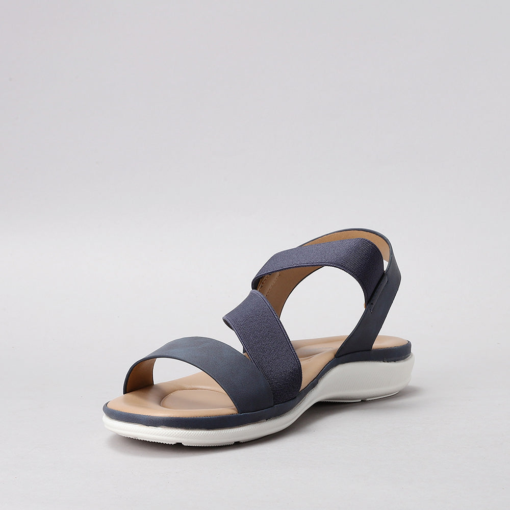 CC RESORTS QING NAVY Women Sandals - Zeke Collection NZ