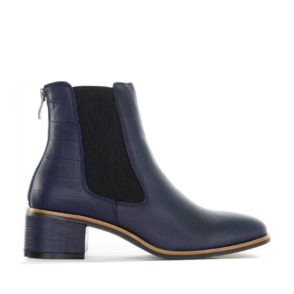 LESANSA REMTON NAVY Women Boots - Zeke Collection NZ