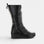 Black Cabello Elsie boots featuring a sleek design and sturdy sole, perfect for stylish everyday wear.
