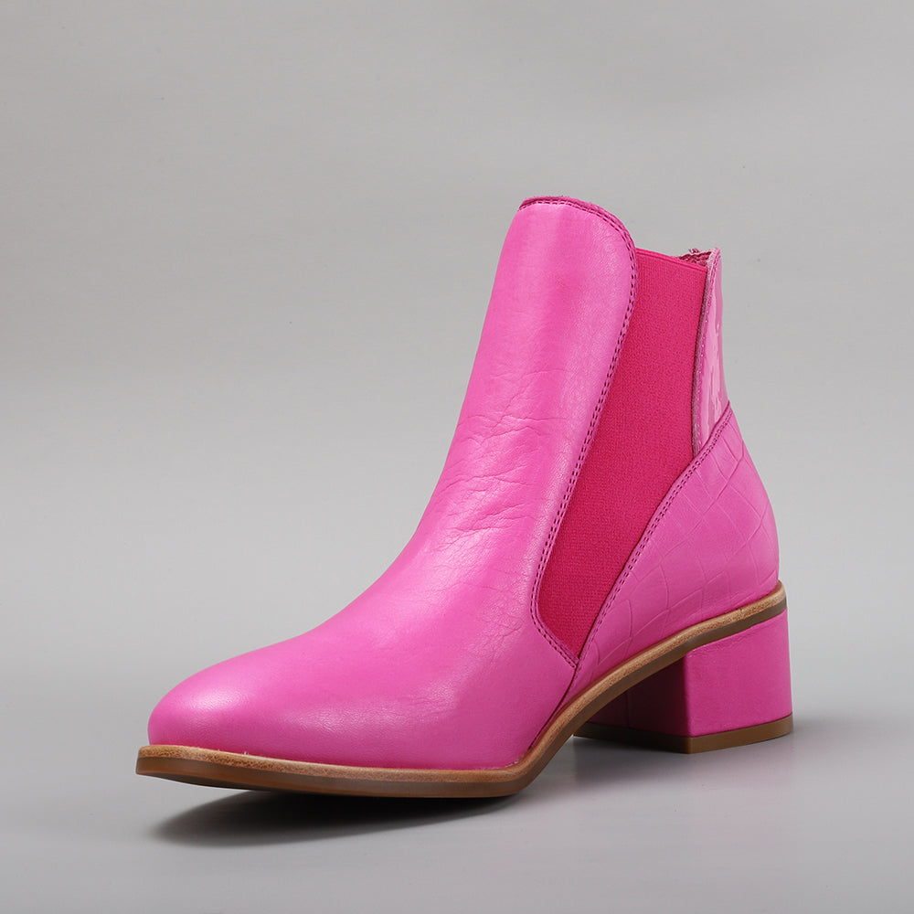 LESANSA REFRESH HOT PINK Women Boots - Zeke Collection NZ