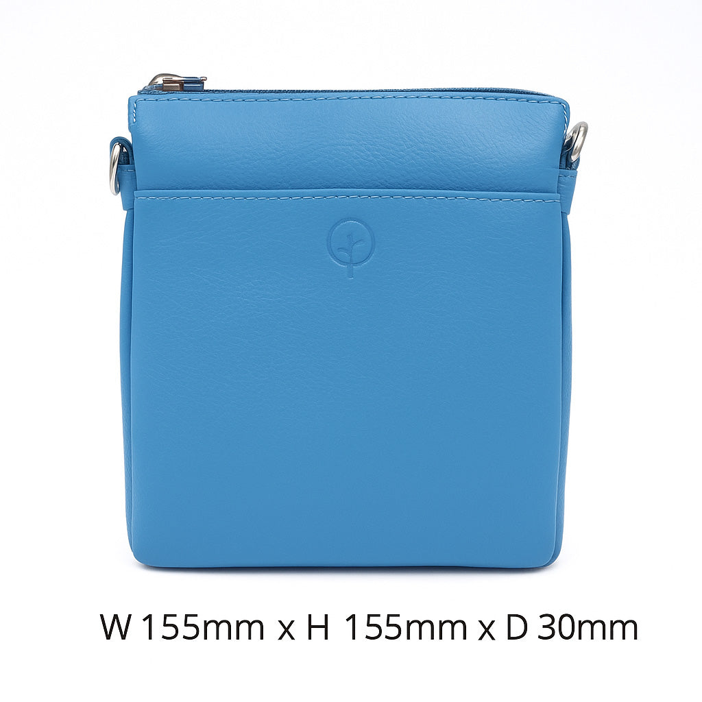 Second Nature Second Nature ST64 Ocean handbag with sleek design and textured blue material, stylish accessory for everyday use.