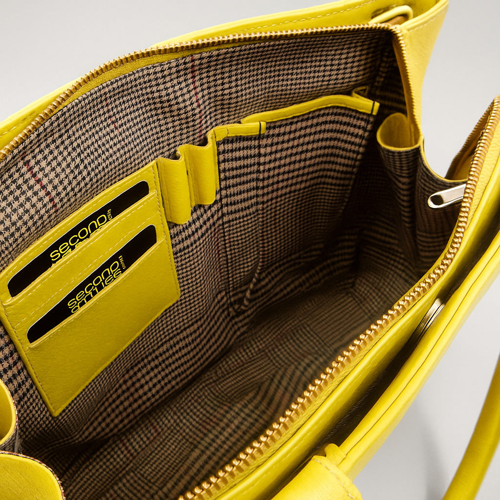 SECOND NATURE YK13 LEMON Women Handbags - Zeke Collection NZ